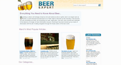 Desktop Screenshot of beerexpert.co.uk